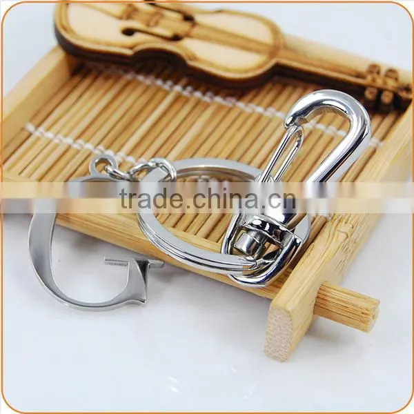 High Quality Flat Snap Hook Metal Key Chain Wholesale
