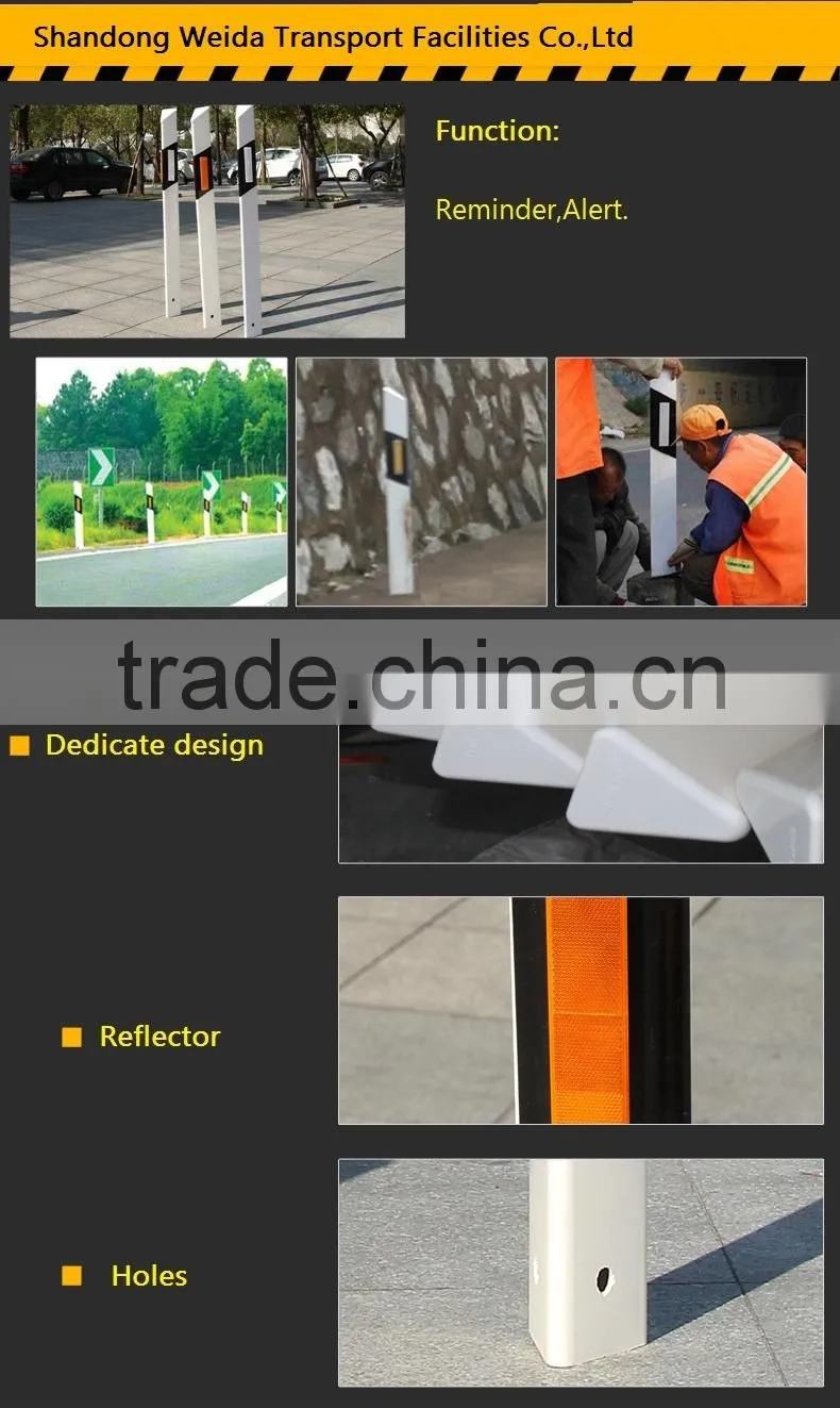 PVC Road Marking Post.