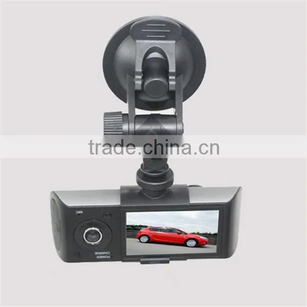2.7inch TFT Screen Dual Lens Gsensor HD Car Camera