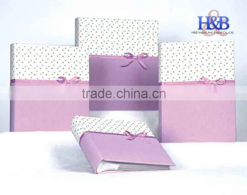 Popular colorful leather wedding album 10x10 photo album
