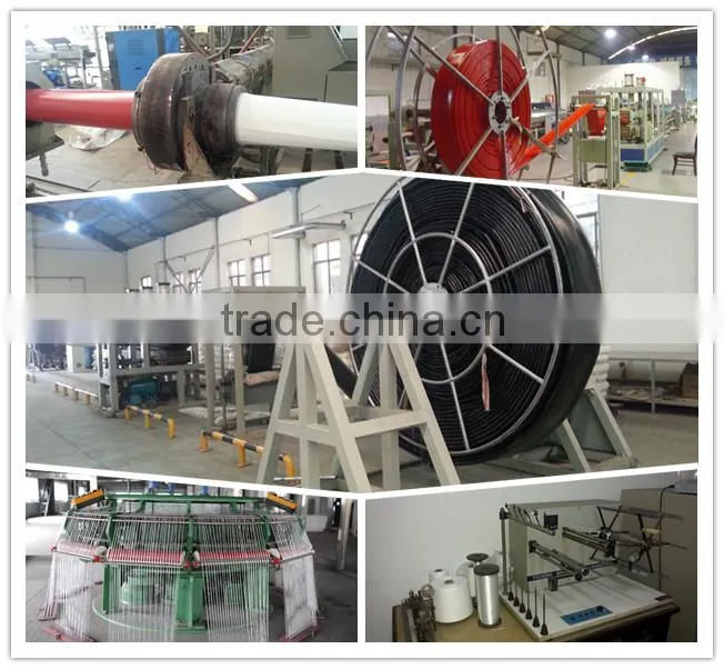 colorful lay flat irrigation hose