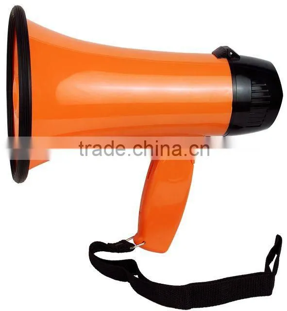 10w cheer megaphone with music made from ABS material for wholesale