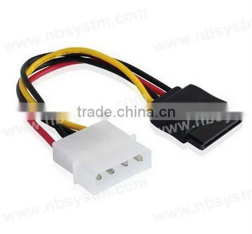 4pin to 15pin SATA power cable
