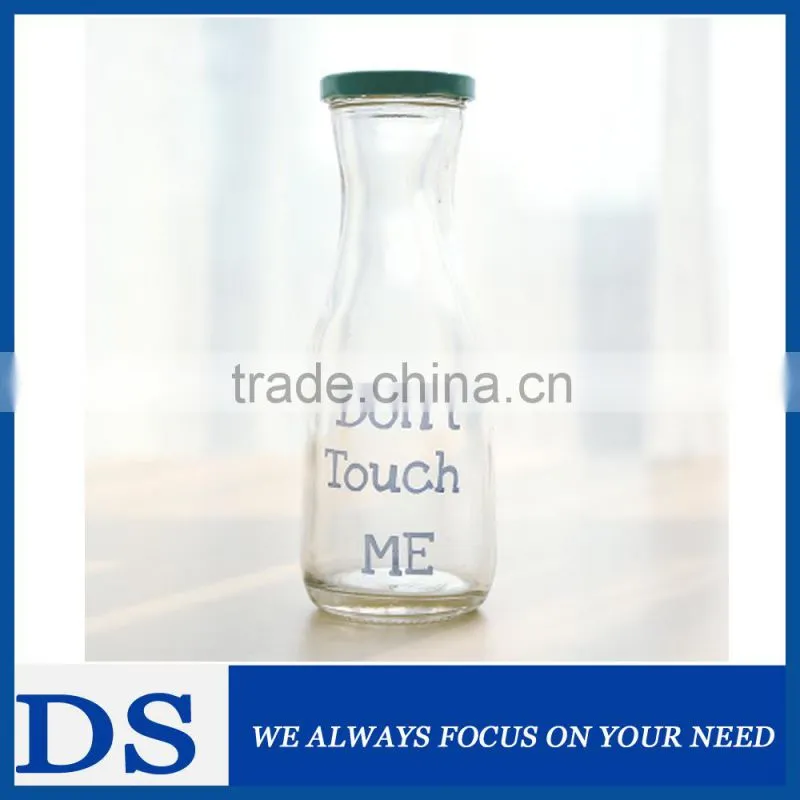 100ml/200ml/250ml/500ml/1000ml bulk glass bottles with plastic white lid
