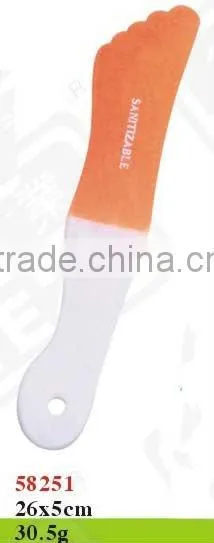 20cm(L) long handle emery foot file