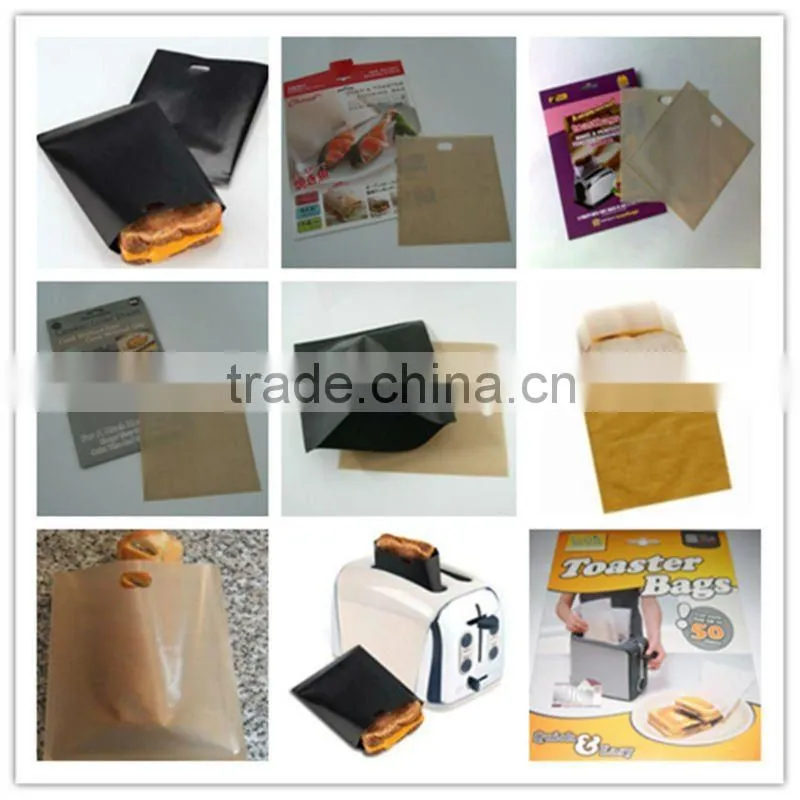 Teflon Bread Heating Bag, Reusable Sandwich bag