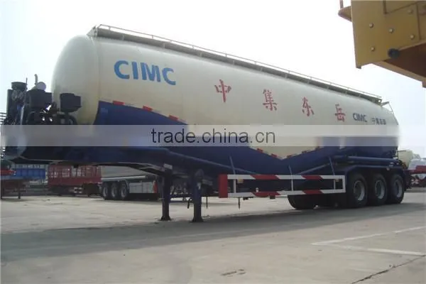 CIMC China Bulker Cement Carrier Transportation Truck Trailer