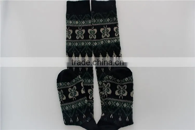 Custom OEM Wholesale Acrylic Knee High Socks