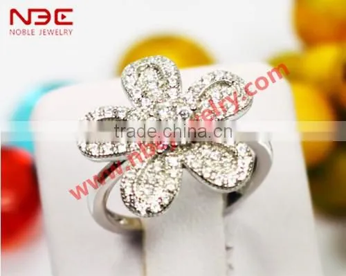 2013 newest factory offer gorgeous 925 silver jewelry set, wax micro pave setting 925 sterling silver jewellery set