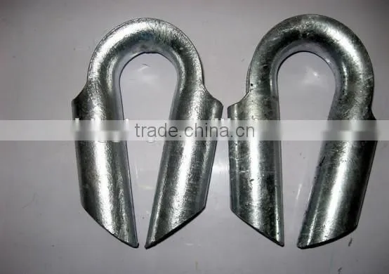 With/Without Gusset Wire Rope Tube Thimble