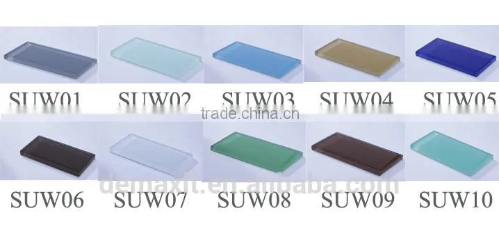 morden swimming pool and interior decoration glass mosaic tiles