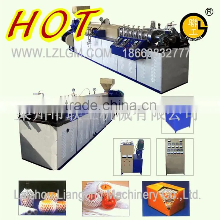 Fruit packing net EPE foam net machine/foaming net machine