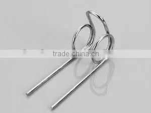 Manufacturer supplied stainless steel promotional connector decorative wire form