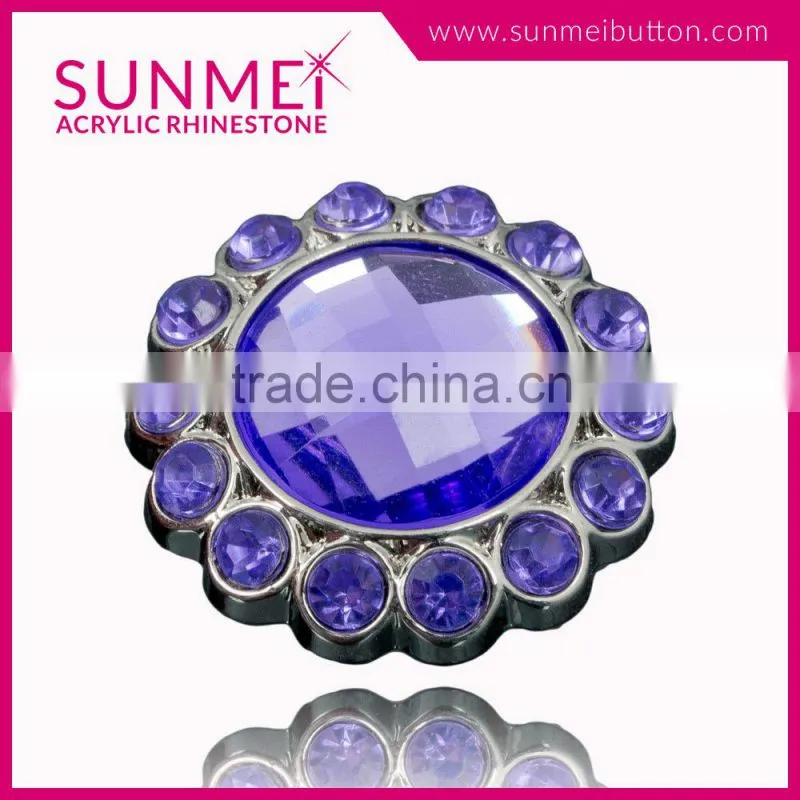 Very High Quality 2016 Fashion 20mm Pearl Rhinestone Custom Button
