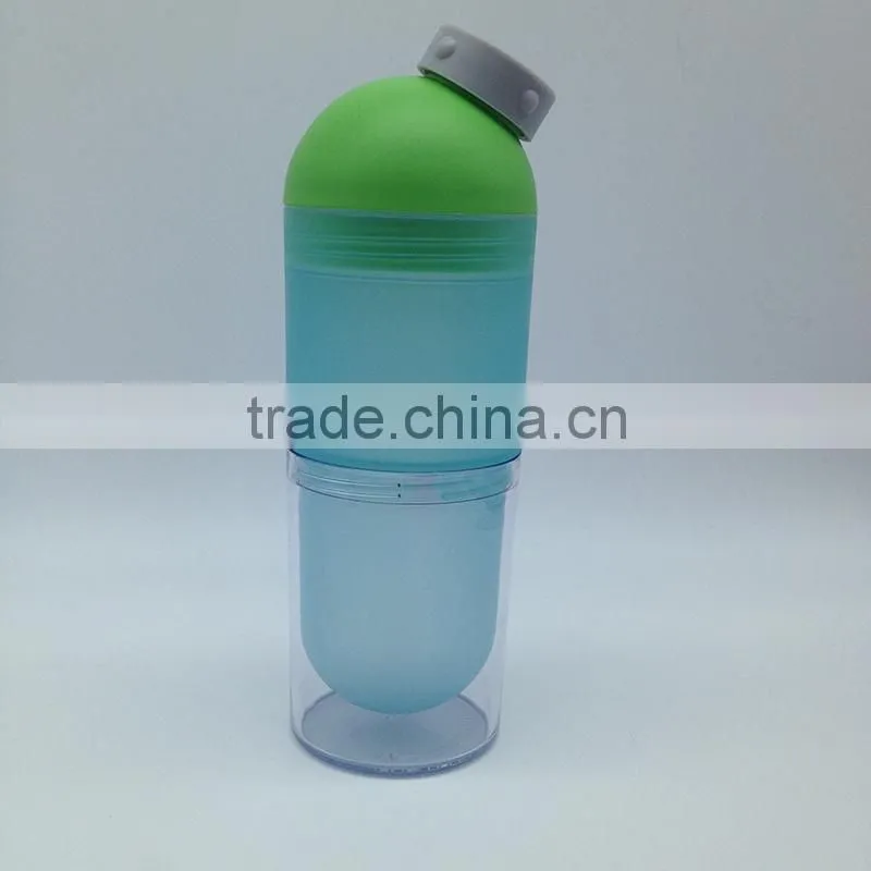 creative removable plastic mug travel tumbler