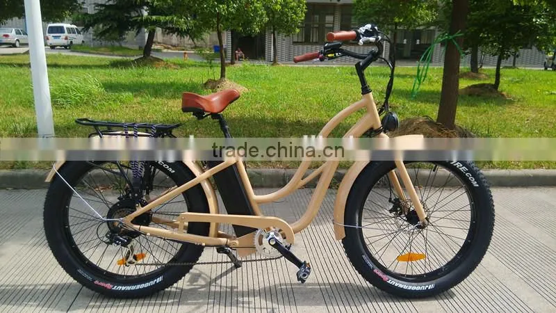 2015 china new model mountain electric sport bike 250w fat tire