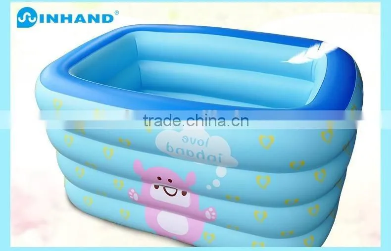 Adult large inflatable swimming pool made of 0.9mm pvc for water balls, roller balls and other water toys/swimming pool pump
