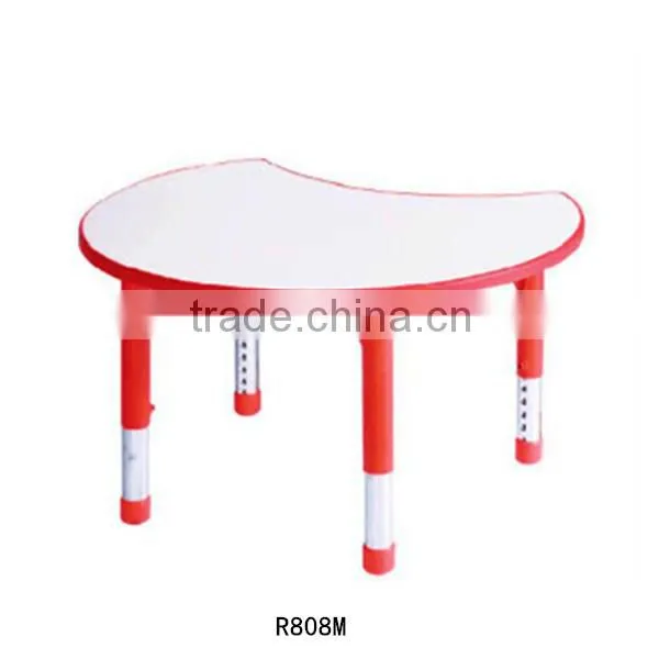 Colorful nursery school furniture Plastic table Kids table and chair sets for sale R808M