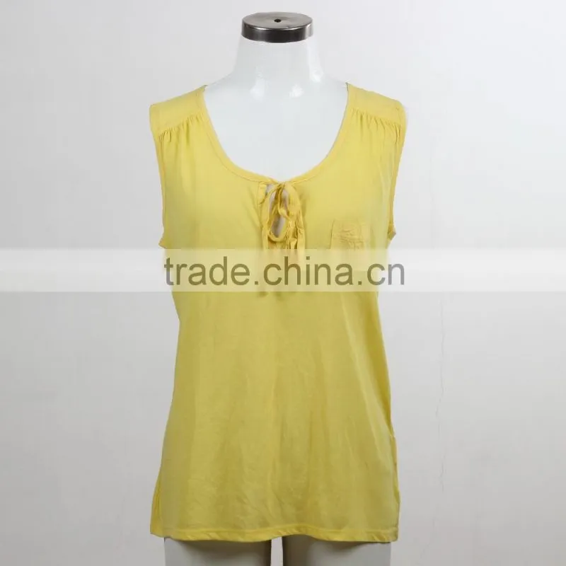 F5S15166 Plain Tank Top for Women