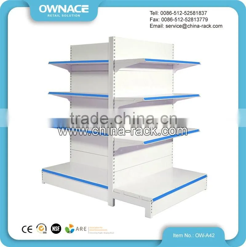 Supermarket Metallic Shopping Toy Display Gondola
