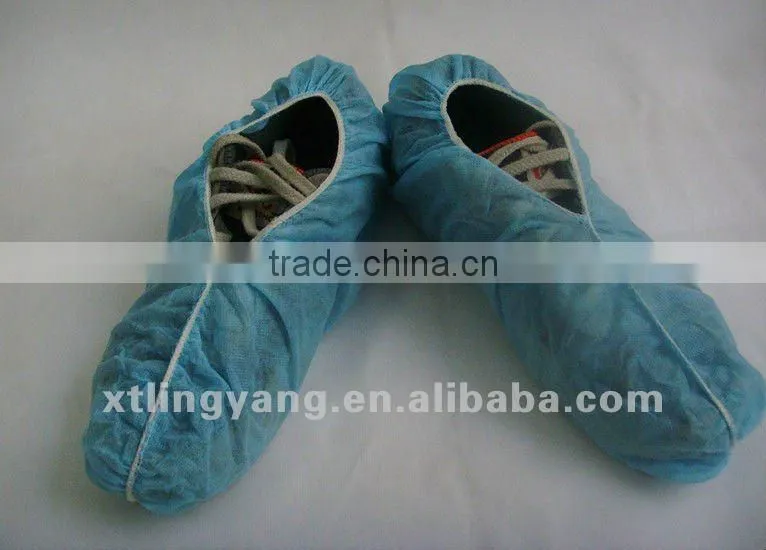 Non-woven disposable surgical cover shoes