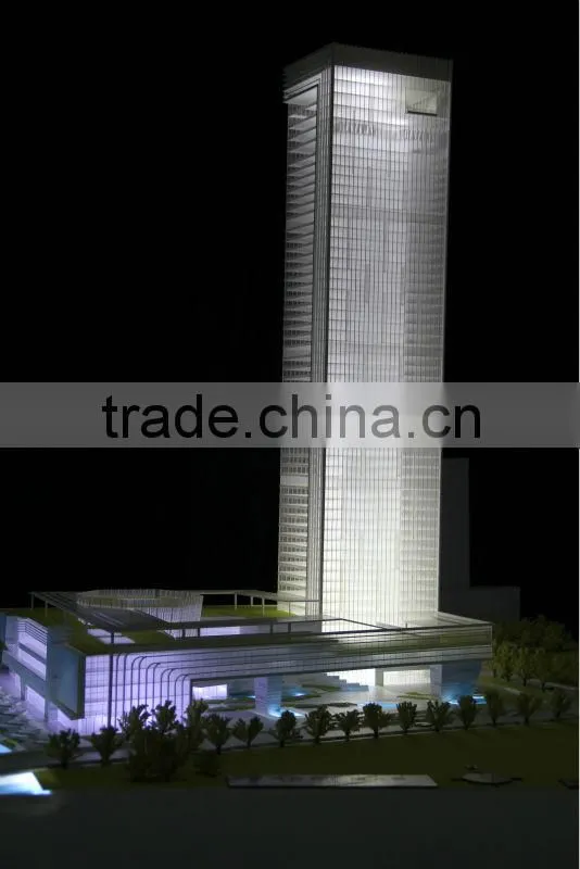1/100 New Product/Maquette Single architectural building model maker