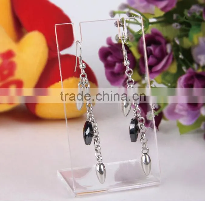 l-shape acrylic earring and necklace display wholesale