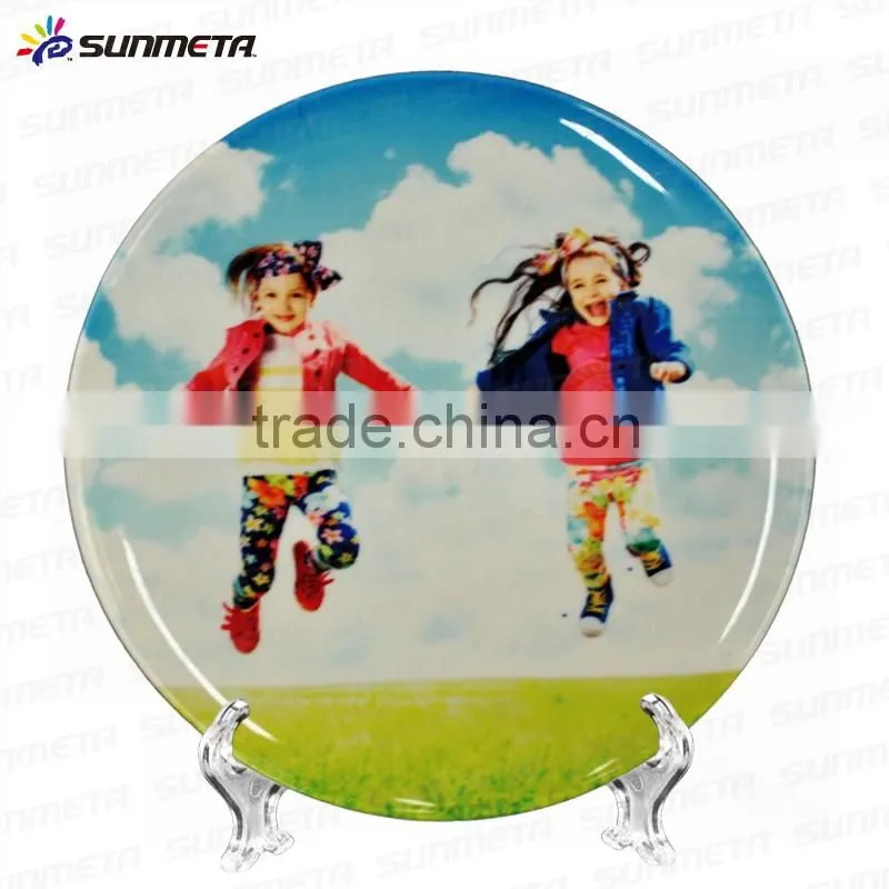 Sunmeta Sublimation Ceramic Plates Flat Ceramic Plate (PP-2727)