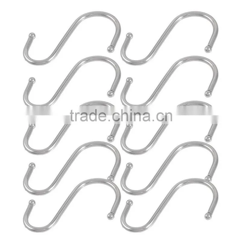 Metal S Shaped Kitchen Spoon Pan Pot Hanging Hooks Hangers
