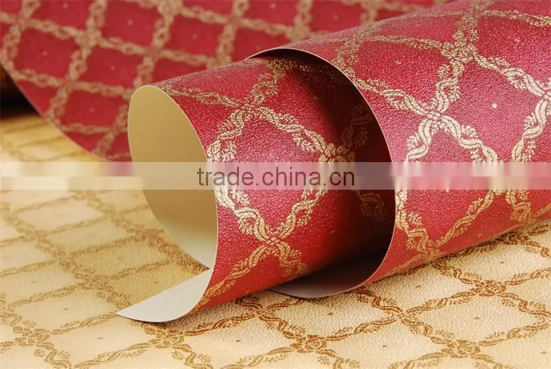 blue wall papers red wallpaper decoration roll