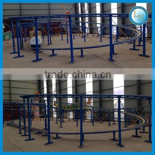 Children / adult Amusement sliding dragon indoor mini roller coaster