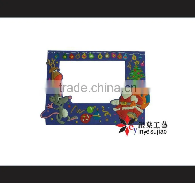 soft pvc Photo Frame with animal design