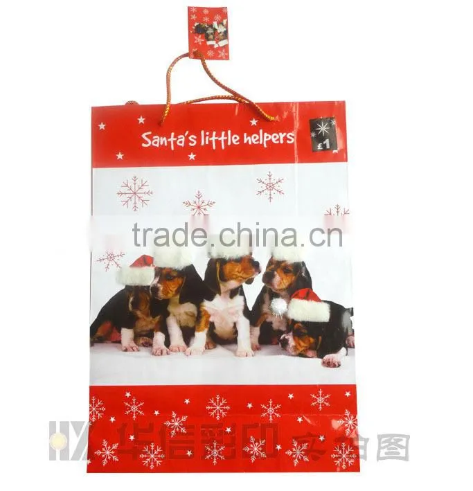 Wholesale Paper Wine Bags Gift , Wine Bottle Bag