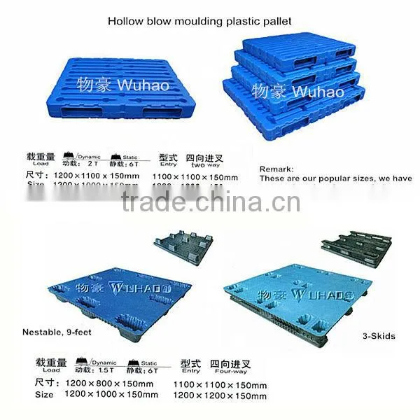 Rackable Plastic Pallet WH-1313H