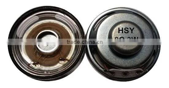 Water resistance 40mm 3w 8 ohm speakers with rohs