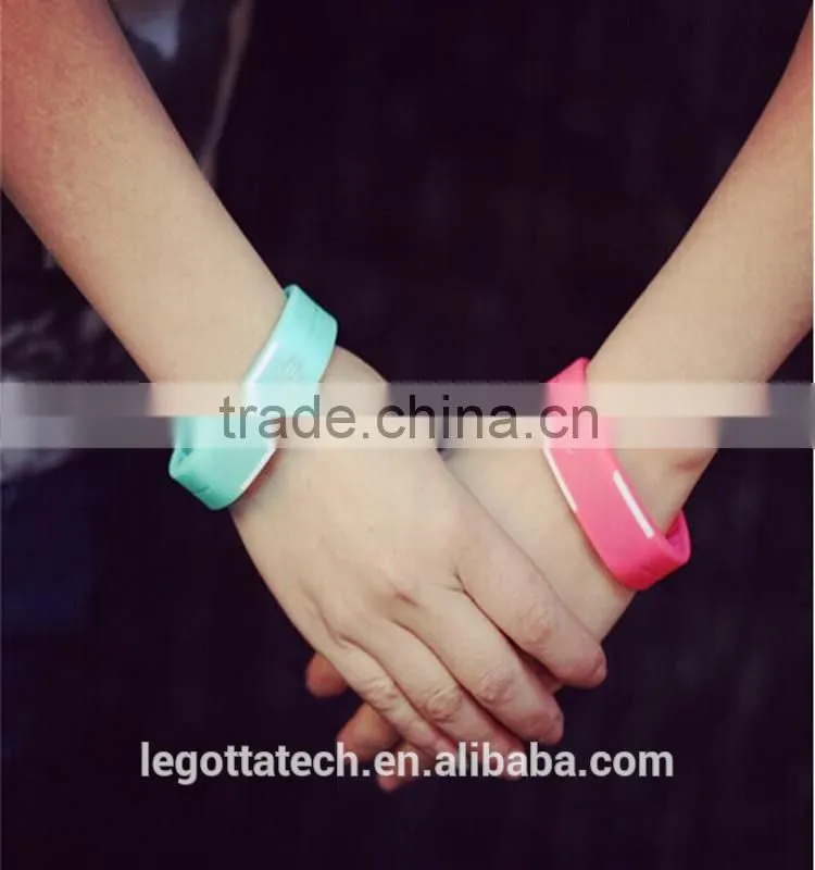China factory directly supply cool smart bracelet watch men silicone