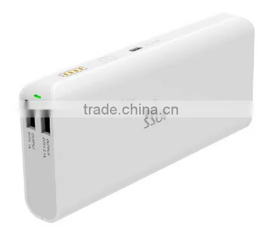 Good quality new products led universal power bank 10400mah