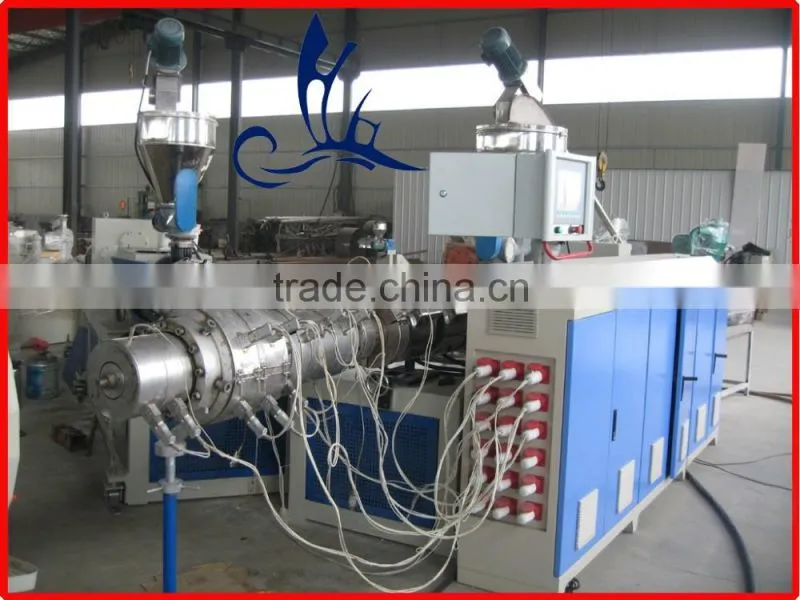 pvc extruding machine pipe