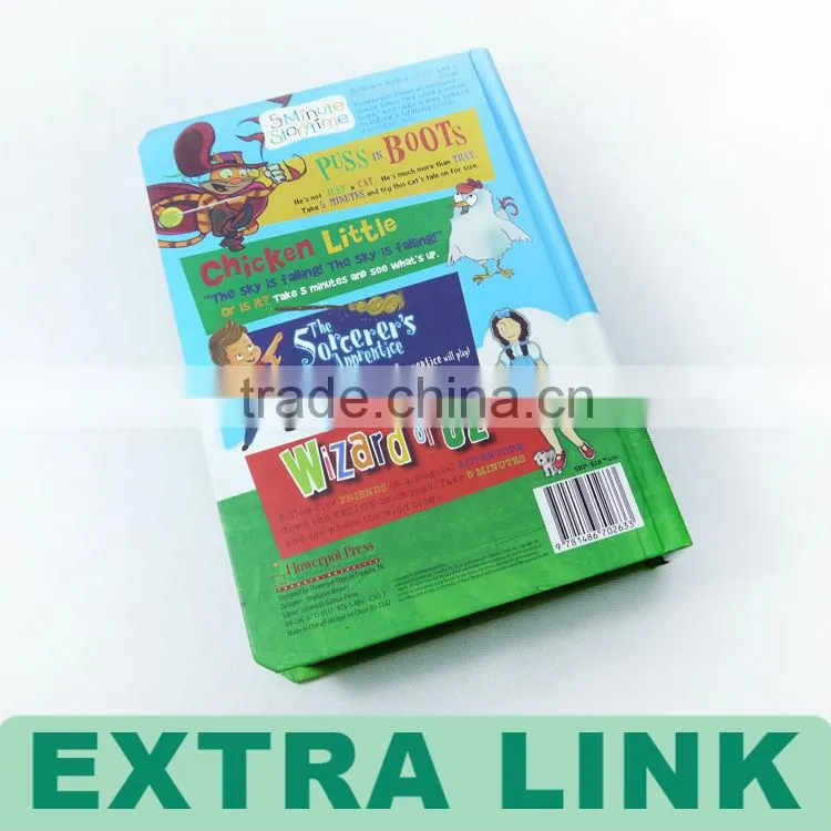 Professional High Quality Cusom Coloring leather bound book printing