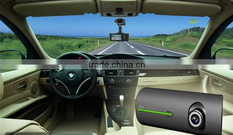 Factory wholesale 2.7 inches wide GPS dual camera car dvr dash camera 1080