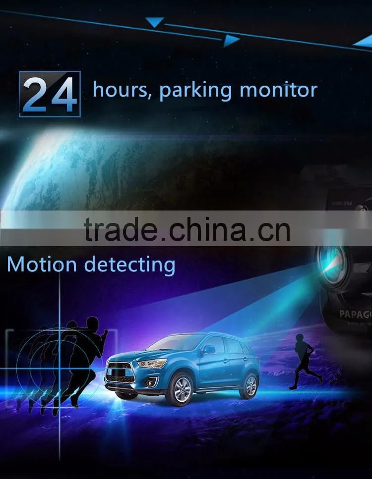 Hot selling cycle Rcording night vision G30-1248 car cam full hd