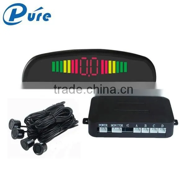 Factory Direct Price Car Parking Sensor System 4 Sensor LCD/Digital LED OEM Parking Sensor