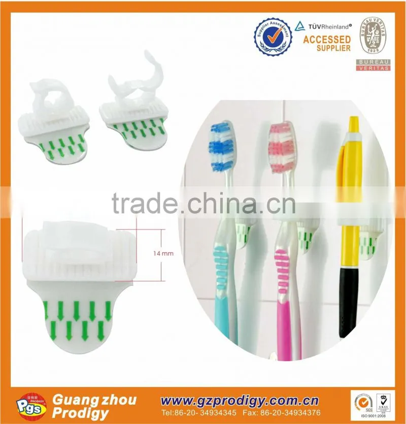 hot selling plastic resuable adhesive wall pen clip wall cable clip