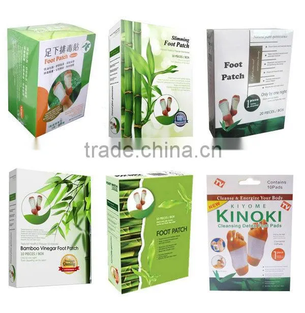 2014 Latest Detox Foot Patch(Detox Foot Plaster) with FDA CE