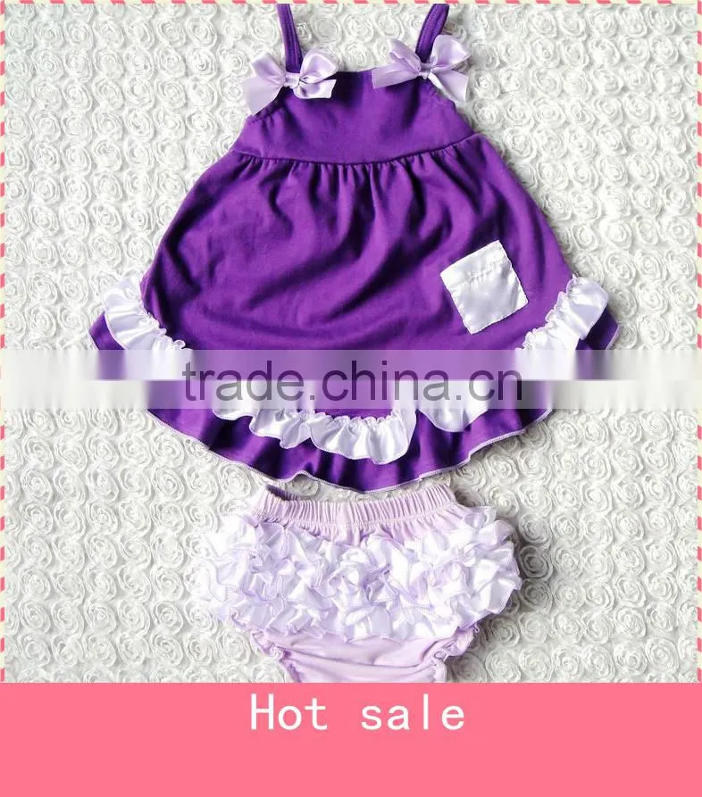 2016 newborn baby gift set toddler girl ruffle summer outfits cheerleading outfits
