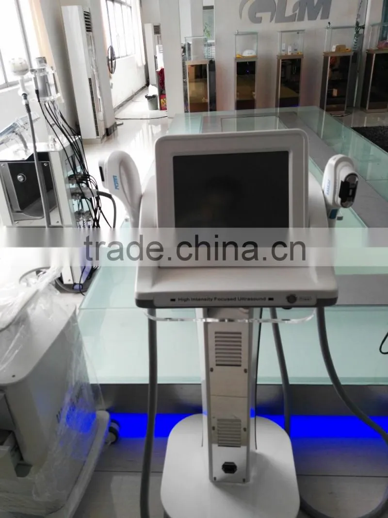 F-029 Double-Handle hifu ultrasound Face lift/ wrinkle removal machine factory price
