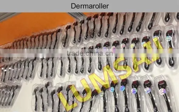 Cellulite reduction wrinkle removal titanium needles dermaroller 3 in 1