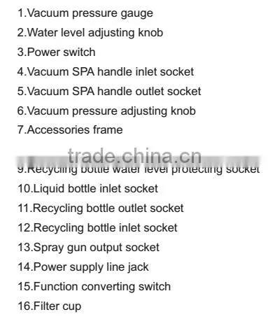 Alibaba hot sale skin beauty for microdermabrasion ultrapeel pepita machine