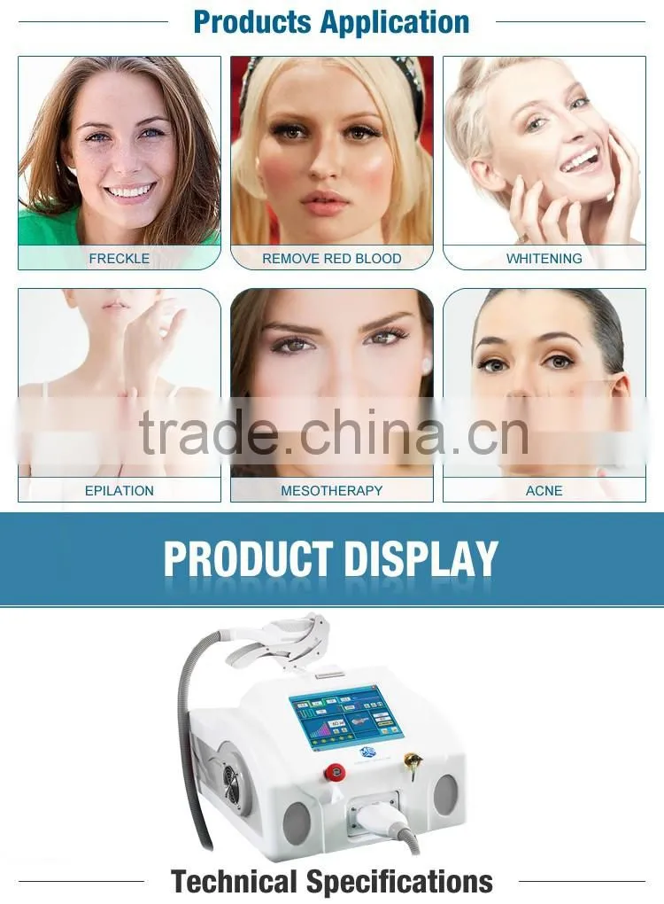 Hot sale elight shr ipl shr hair removal beauty equipment treatment for face and body