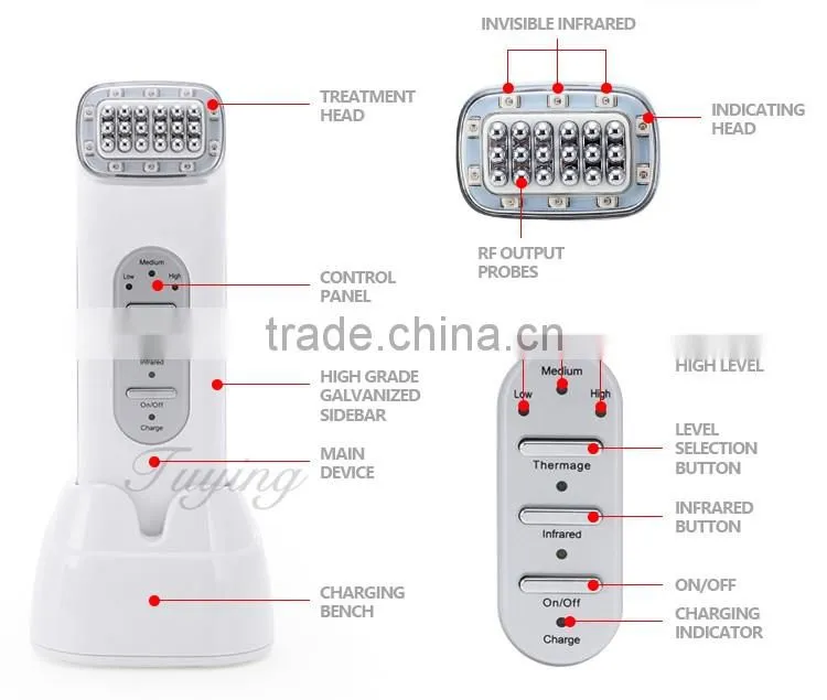 Wholesale mini beauty equipment Handheld Wrinkle Remover for home use